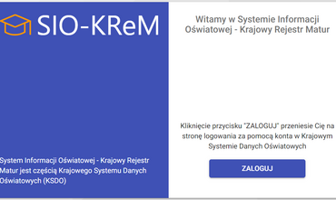 Uruchomienie SIO-KReM w Internetowej Rekrutacji Kandydatów