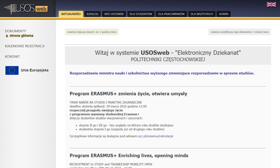 Edycja profilu dla pracowników dydaktycznych w USOSweb